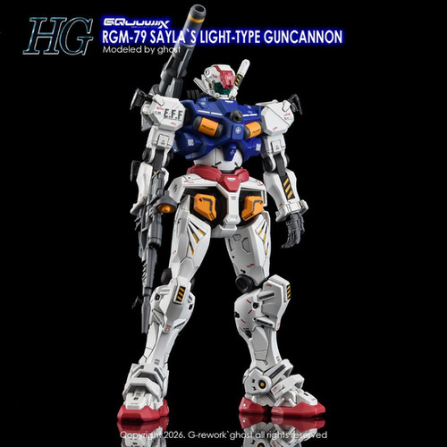 HG] GQuuuuuX SAYLA LIGHT-TYPE GUNCANNON | pmstorehk