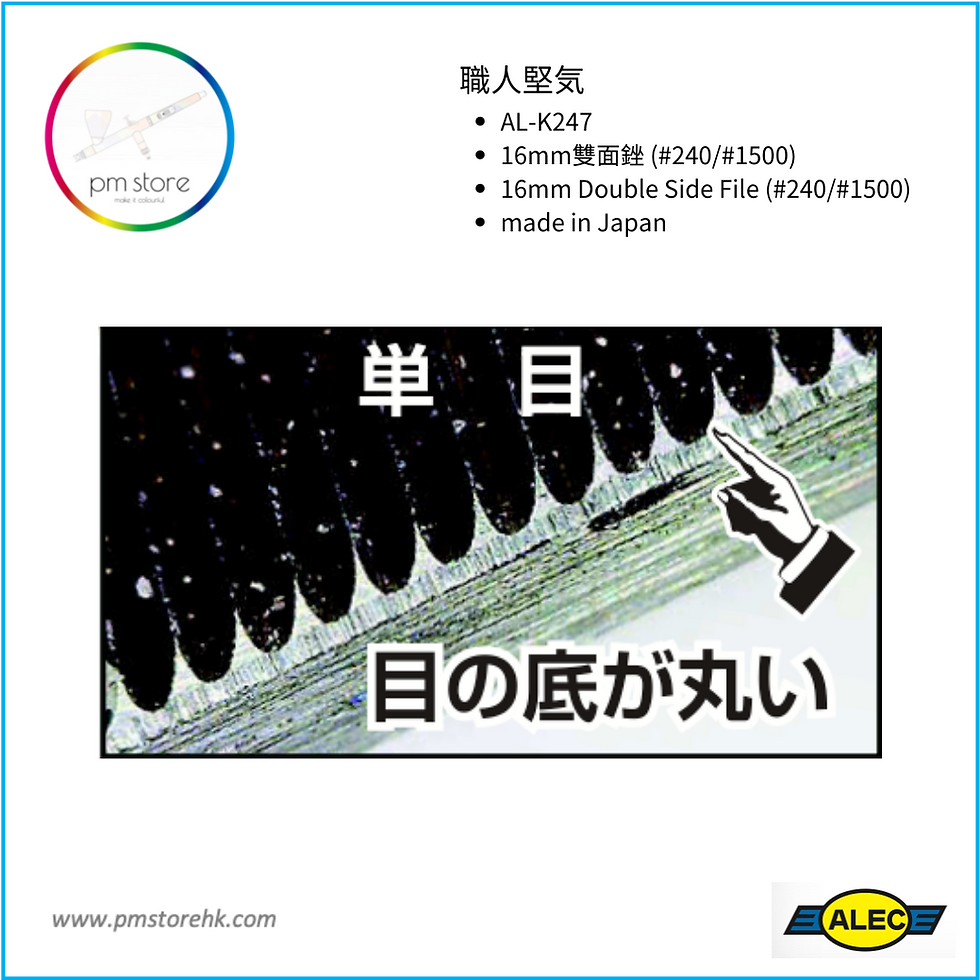Thumbnail: Shimomura ALEC AL-K247 Shineblade File ULTMA 16mm #240/#1500