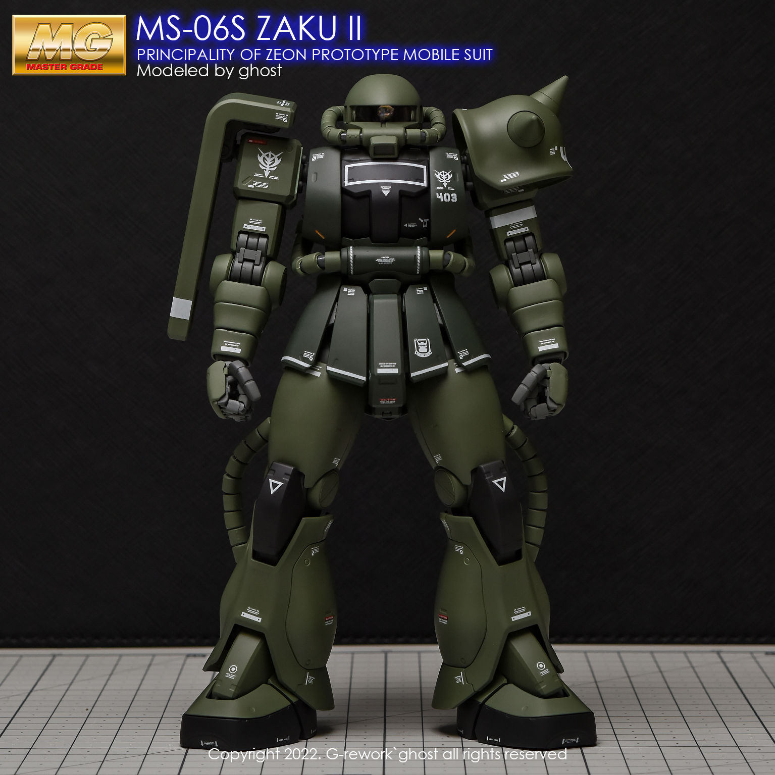 [MG] MS-06F/J ZAKU2 2.0