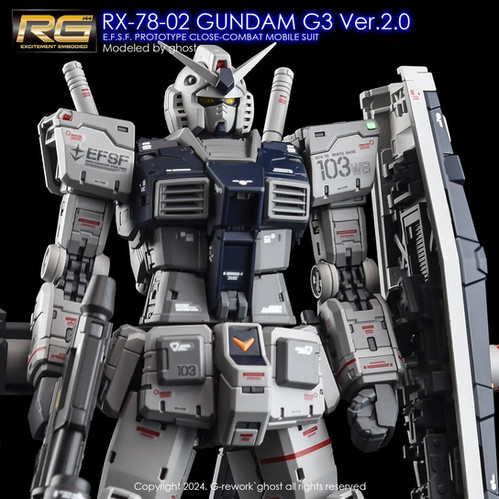 RG] RX-78-2 GUNDAM G3 Ver.2.0 | pmstorehk