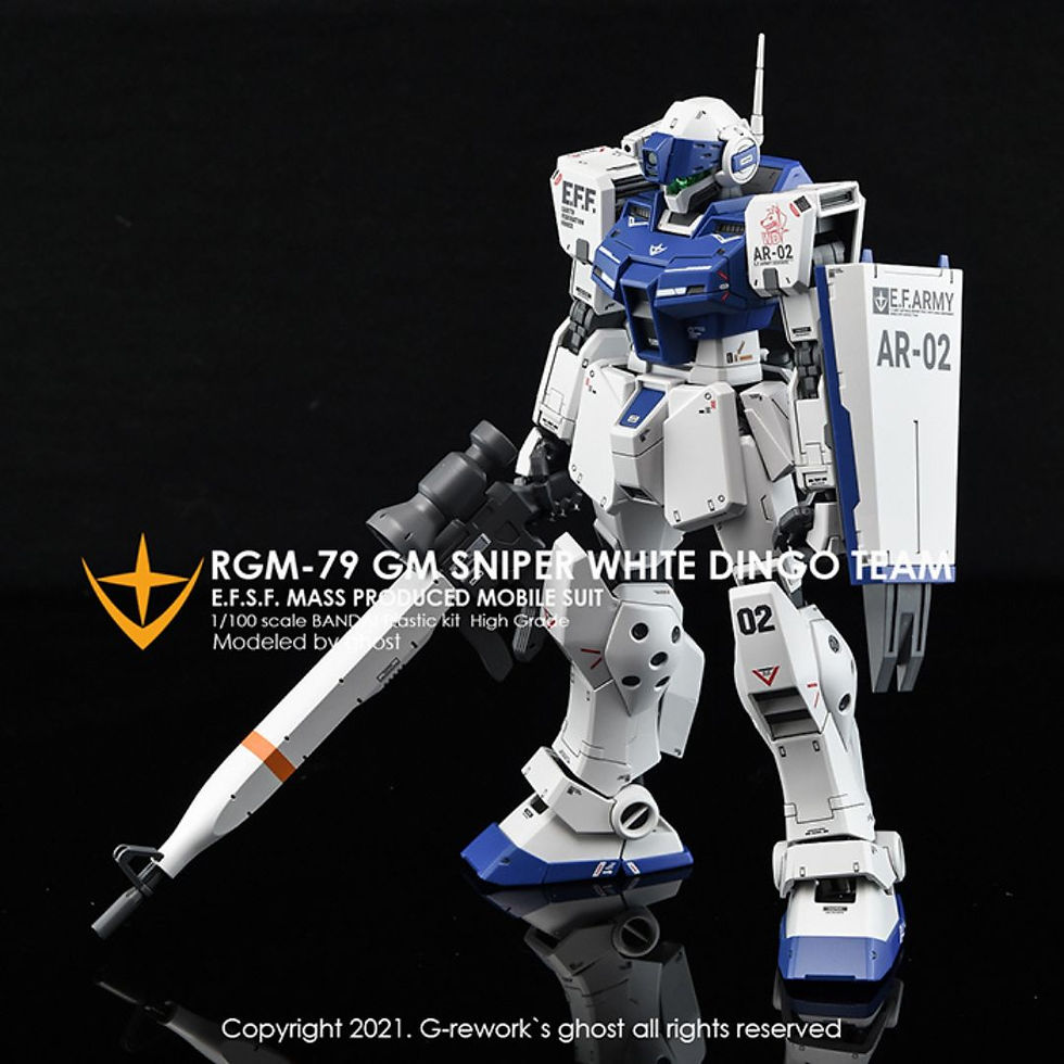 Thumbnail: [MG] RGM-79SP GM SNIPER II [WHITE DINGO]