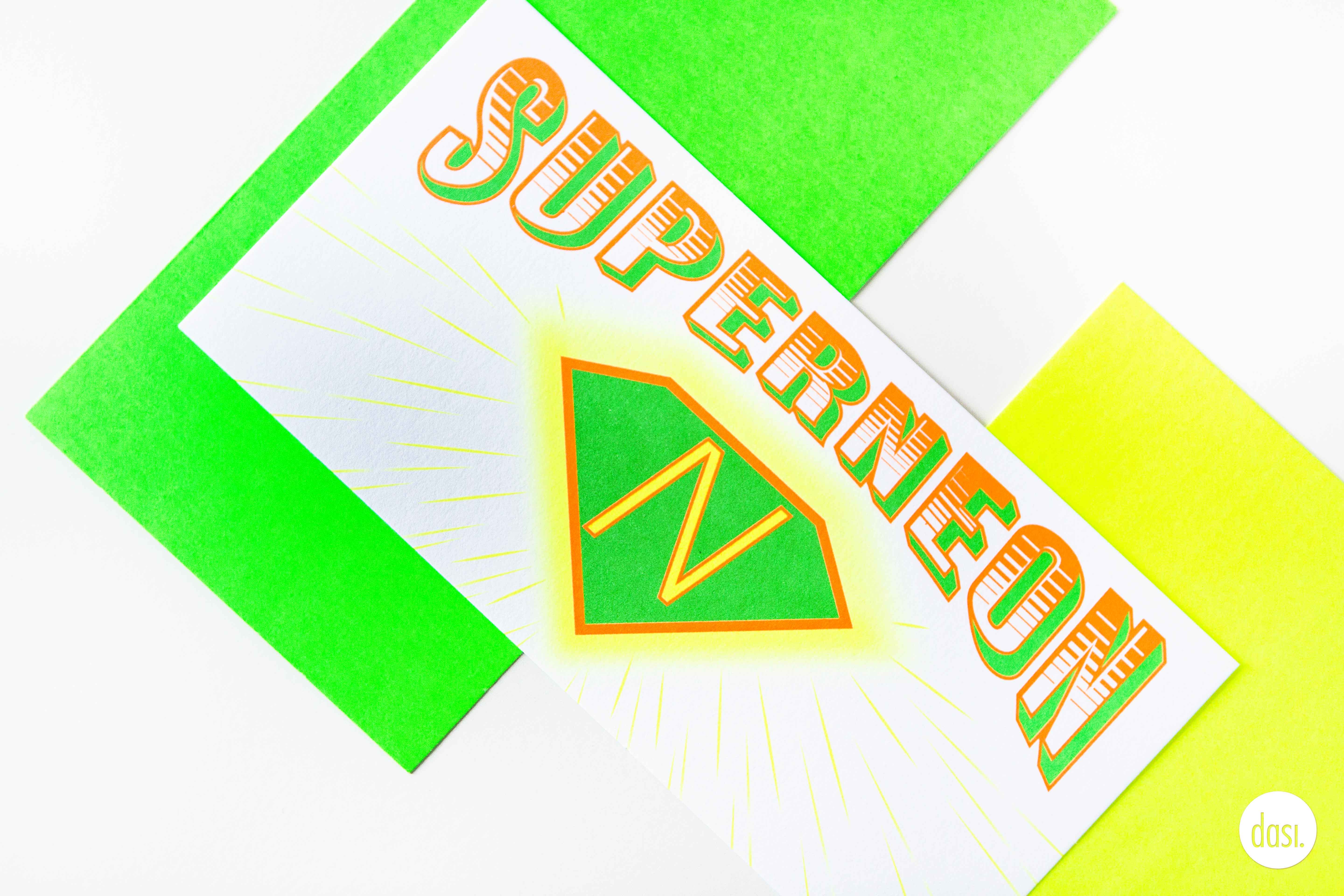 Promokaarten Neon Vastgoed