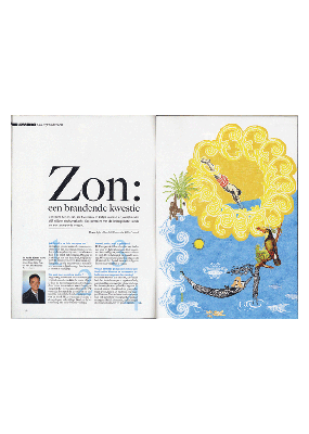Illustratie voor Weekend Knack