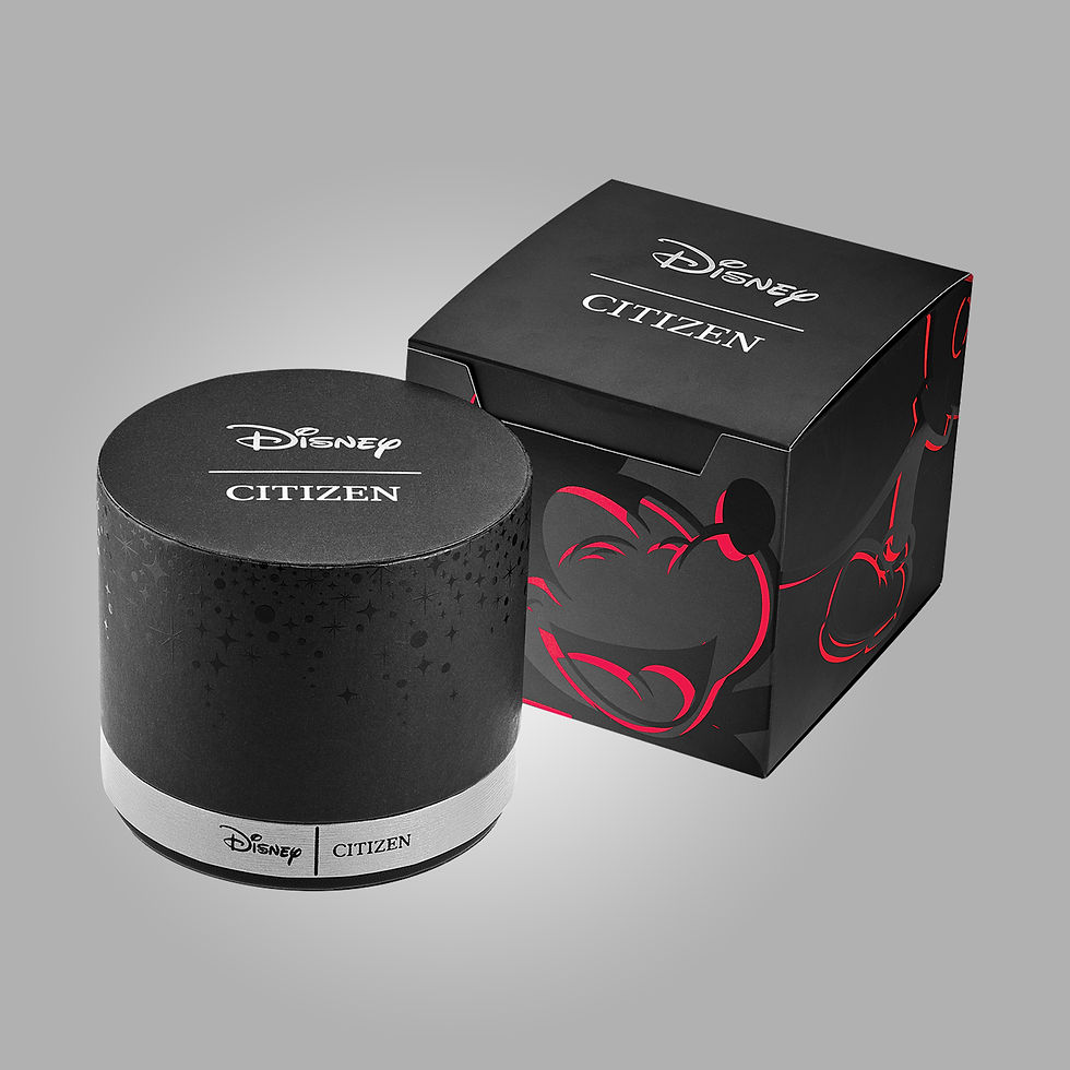 Mickey and Minnie Mouse Watch Packaging