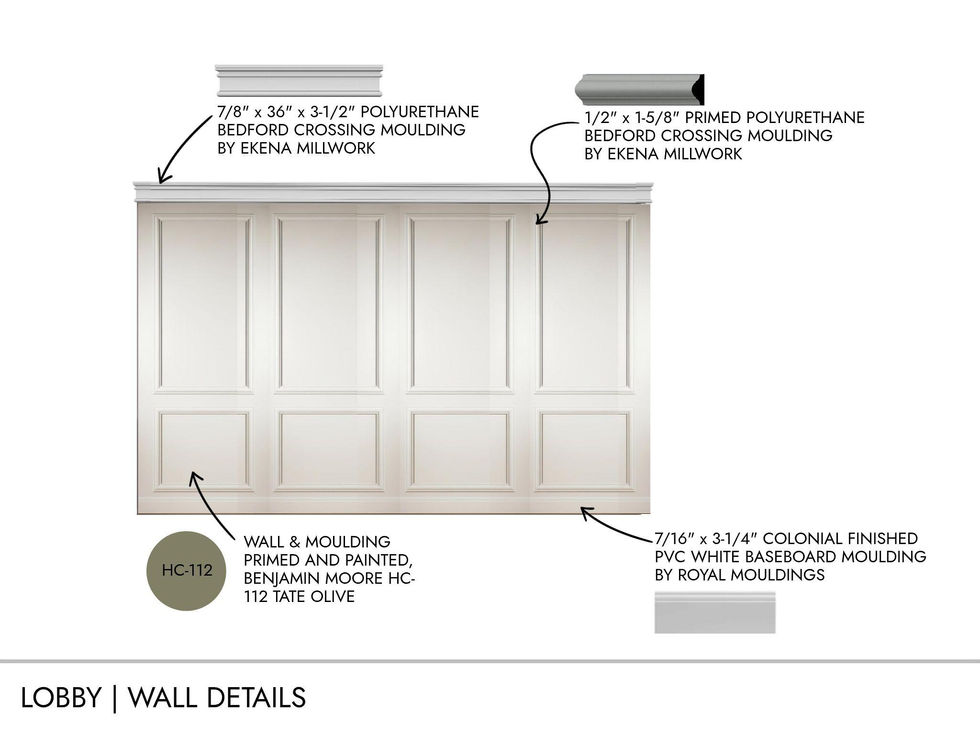MED SPA LOBBY WALL DETAILS