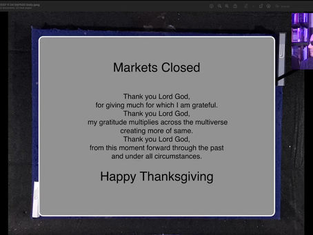 November 24, 2022 S&P 500 Predictions