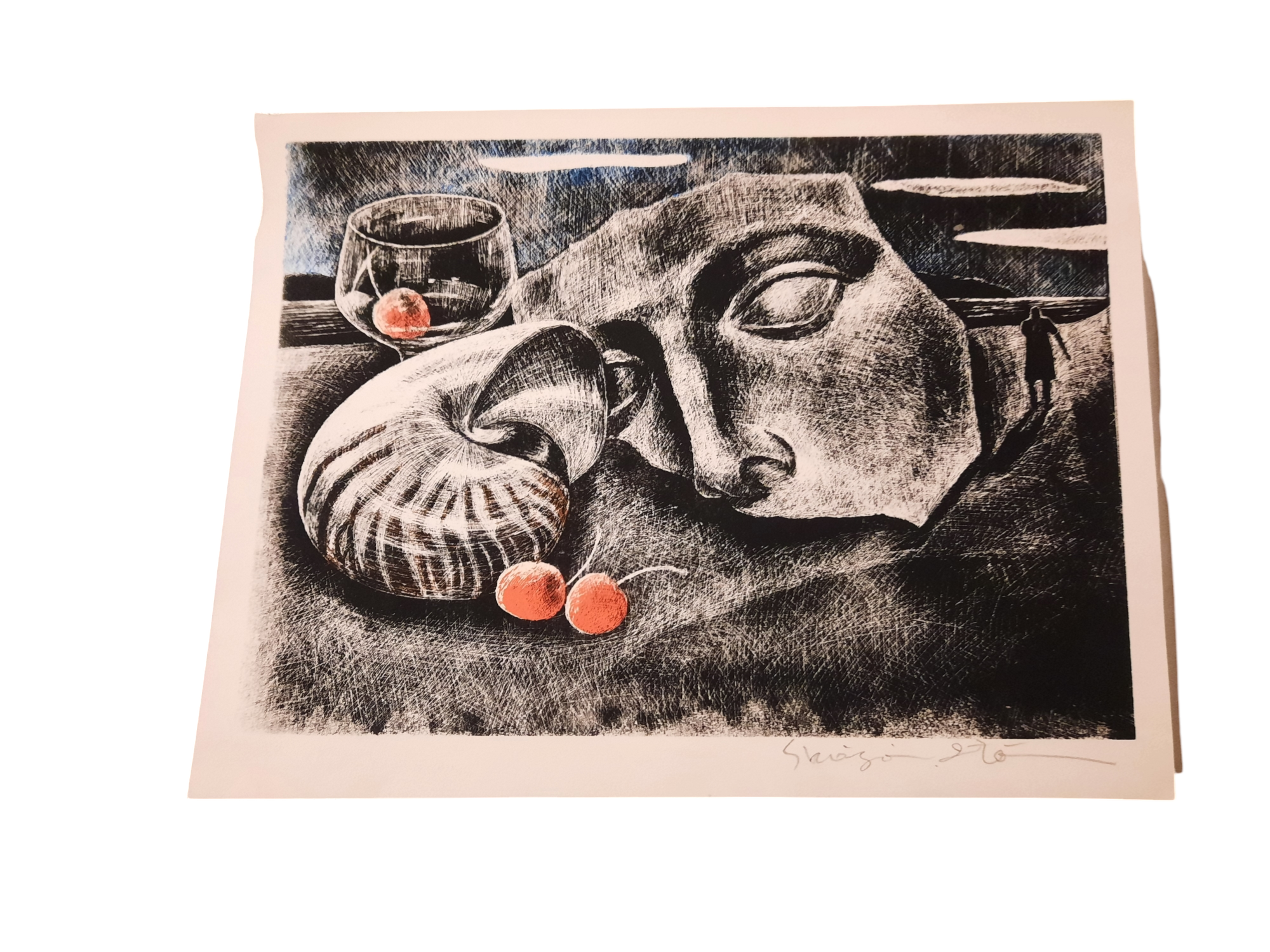 Shozo Ito Etching - RARE