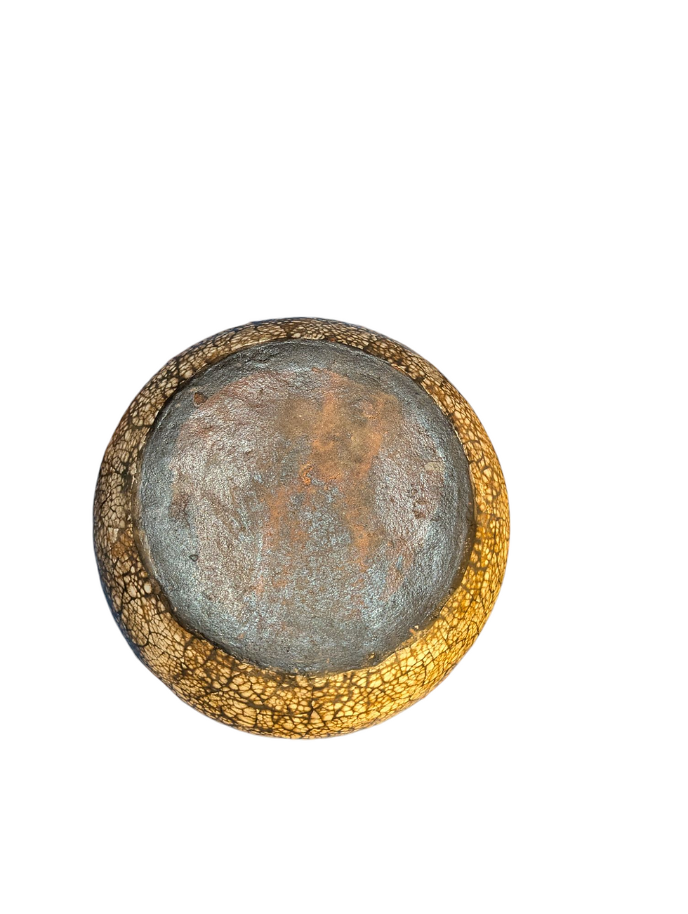 Thumbnail: Jacques Adnet (Attributed): 1930s Art Deco Ceramic and Eggshell Vase RARE