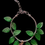 Thumbnail: Luminous Sun Catcher with Squirrel accent Bracelet Emorald Green 