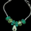 Thumbnail: Avacado charm bracelet unisex Huzzah collection 