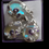 Thumbnail: Lavender Leaf pedals Pendent &  Pierced Earrings set  
