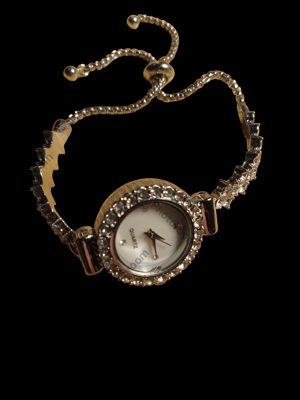 Thumbnail: Serendipity Silver Quartz watch Bracelet