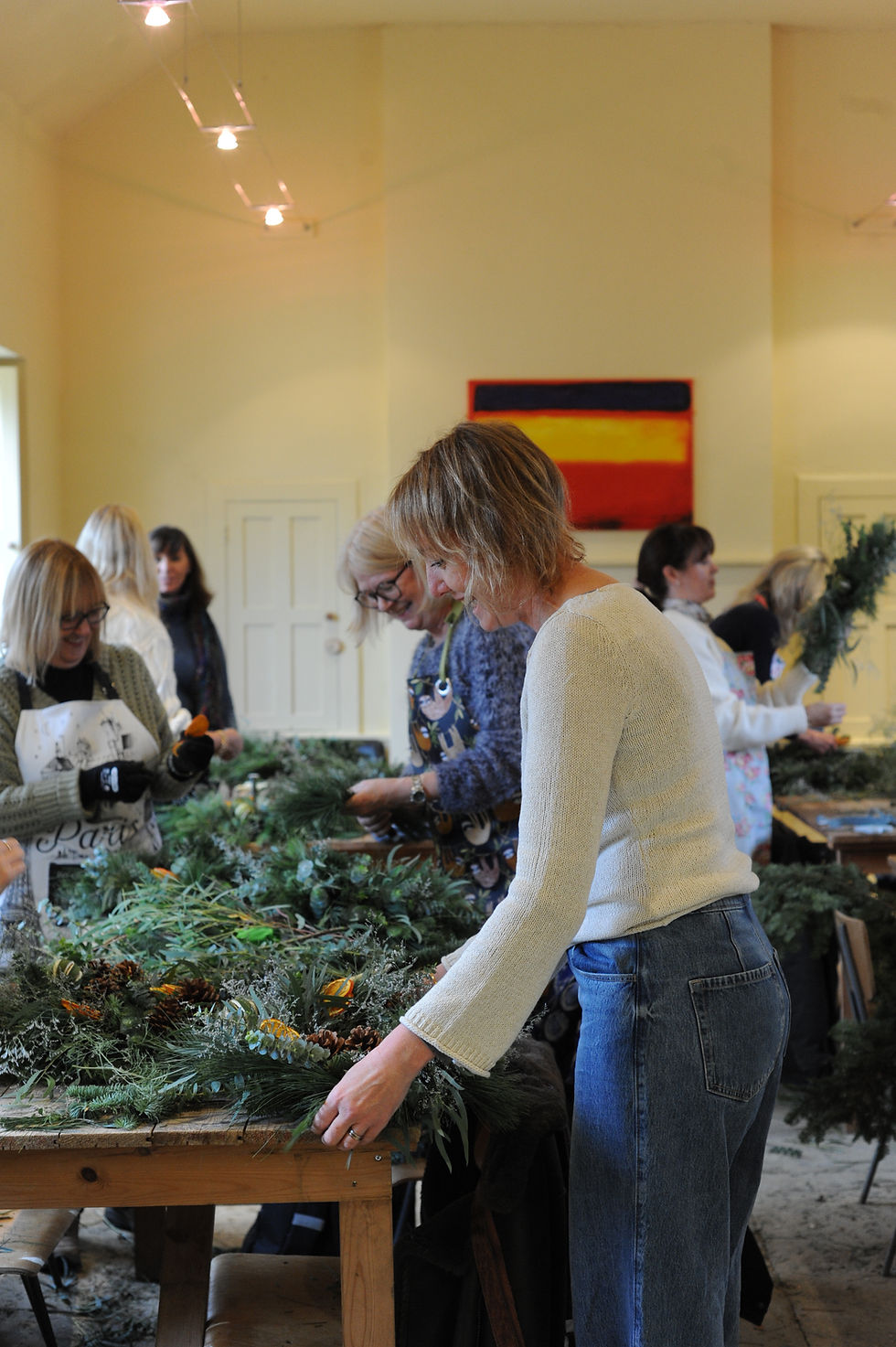 Thumbnail: Lamport Hall Christmas Wreath Workshop