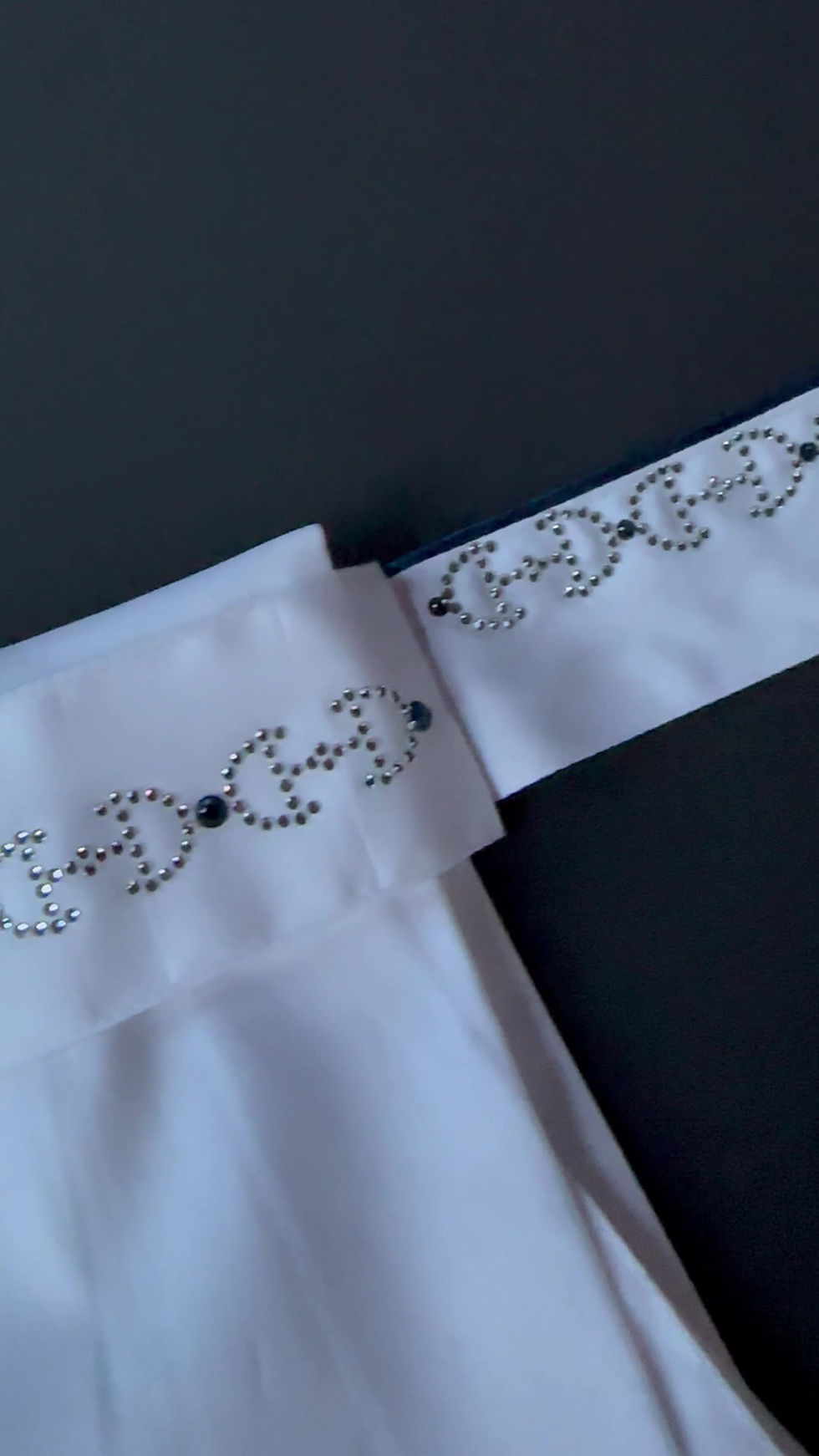 Miniaturbild: Plastron snaffles crystal/navy