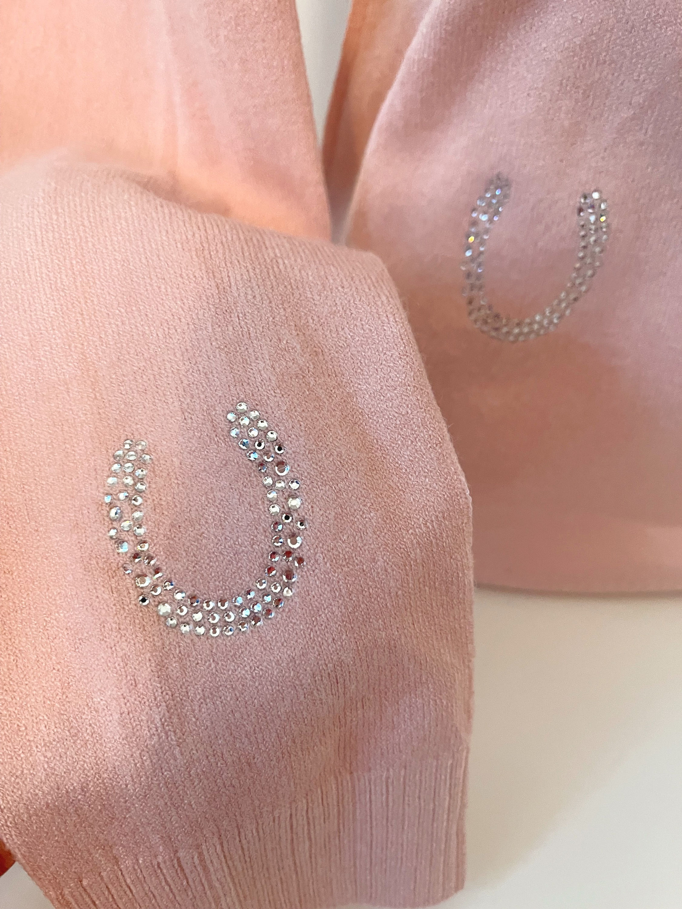 Turtleneck Sparkle horseshoes babyrosa