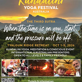 KUNDALINI FESTIVAL AUSTRALIA OCT/ 1-5th 2026