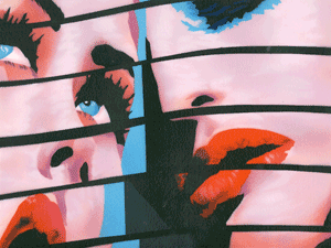 Acrylic artwork called 'Muse' by Brendan Neiland