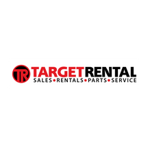 Target Rental logo: Sales, Rentals, Parts, Service