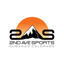 Majestic mountain peak sunset - @nd Ave Sports Durango, Colorado logo