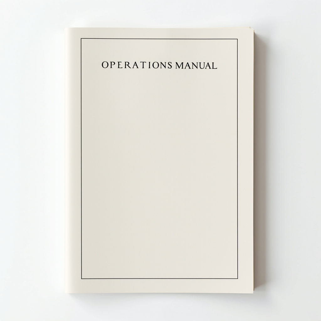 Operations Manual Blueprint