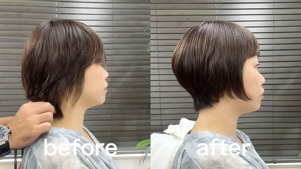 トレンドを取り入れた都会的な大人ショートヘア|調布美容室・柴崎美容室WINDMILL