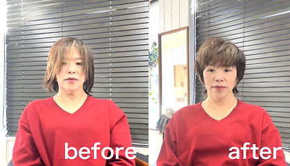 ハイライトで他とは一味違う個性を引き出す大人ショートヘア|調布美容室・柴崎美容室WINDMILL/40代ショート・50代ショート・60代ショート