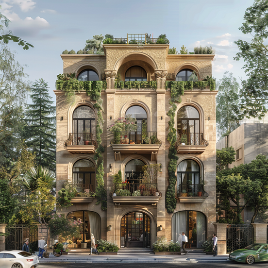 Arched Classical Revival