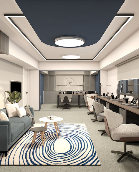 Modern Office Lounge