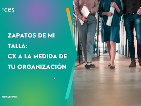 Zapatos de mi talla: CX a la medida de tu organización