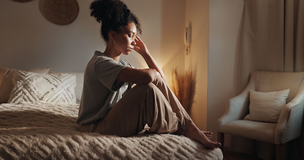 headache-girl-sad-thinking-bedroom-insomnia-depression-remember-memory-trauma-tired-woman-