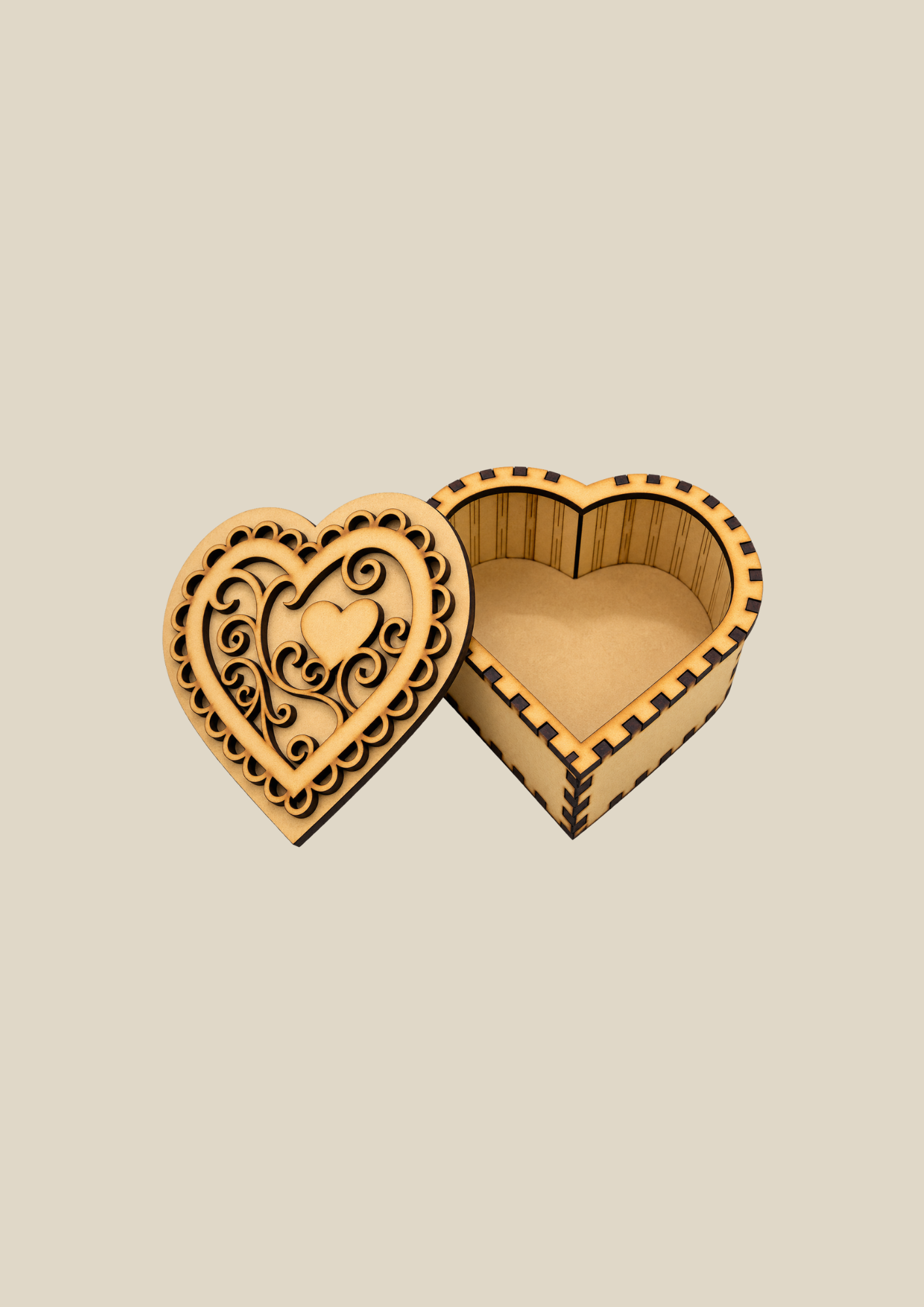 Cajita de corazón