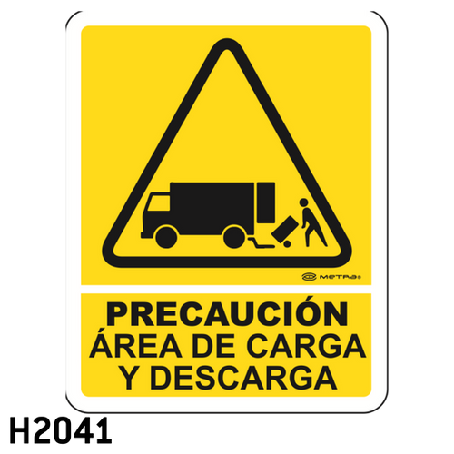 Area de carga y descarga (20 x 25 cm.) metramtx