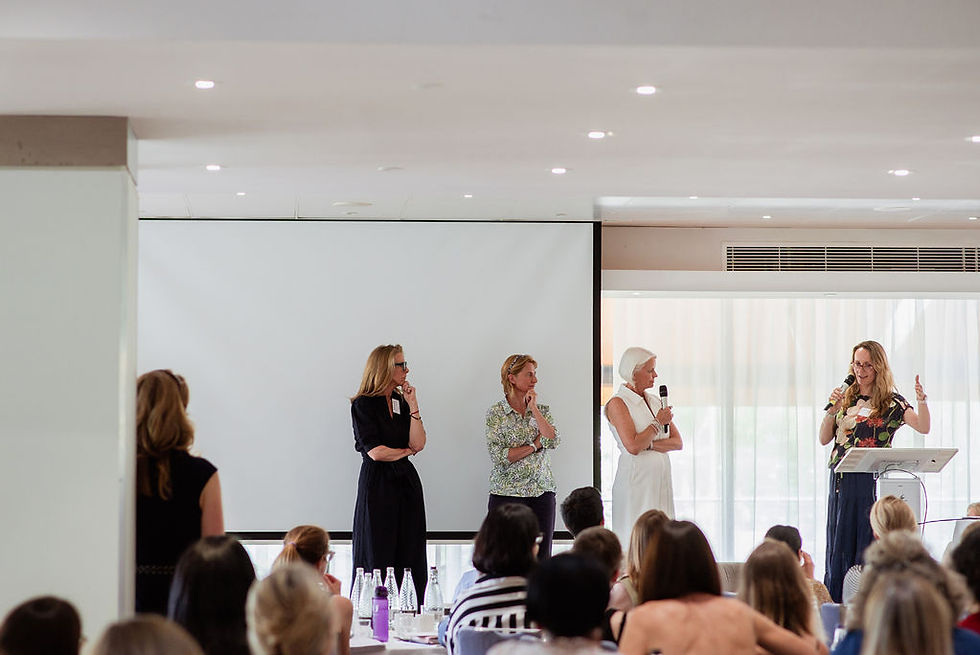 Jane at 3-day live Health Coach training event in London