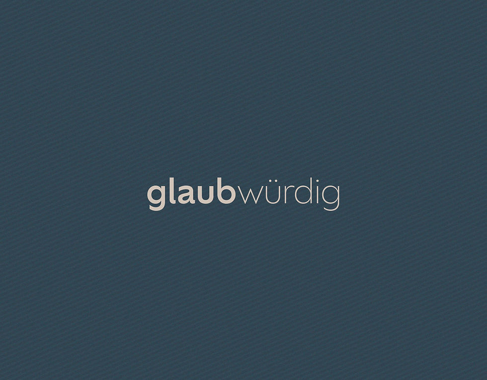 glaubwürdig