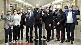 Deputy Minister Tseng welcomed the 1st-ever delegation from #Sweden's🇸🇪 #Riksdag & the #EuropeanParliament to #Taiwan🇹🇼