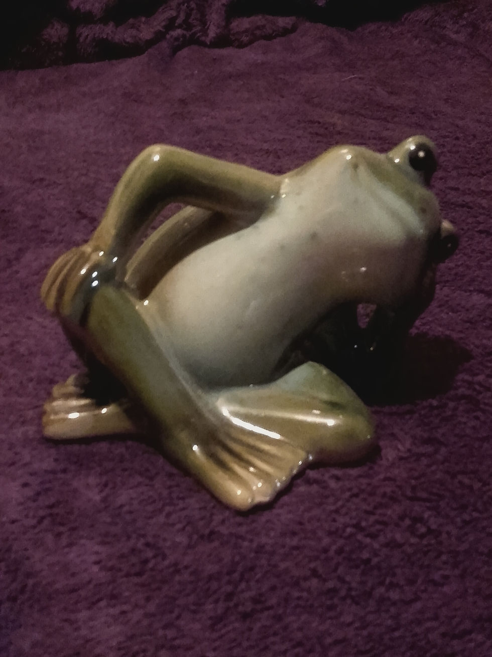 Miniatura: Juego de 4 Ranas Yoga
