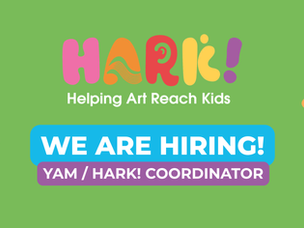 JOB ALERT:WE’RE LOOKING FOR A YAM/HARK! COORDINATOR