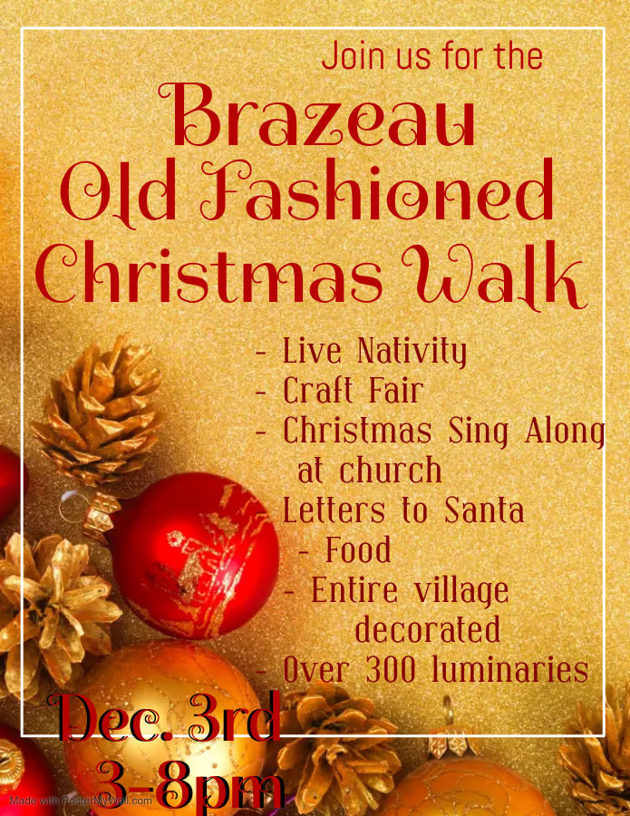 Brazeau Old Fashioned Christmas Walk