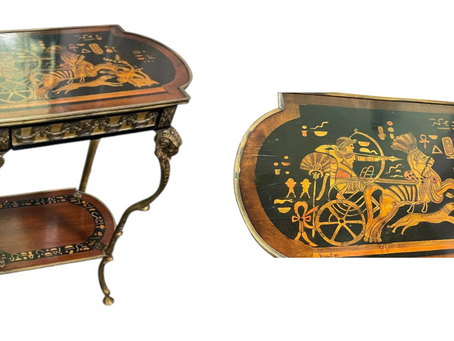 French 19th Century ‘Egyptian-Revival’ Guéridon, Ismail Khan 1888