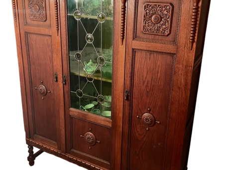 Antique German Wilhelminian Cabinet