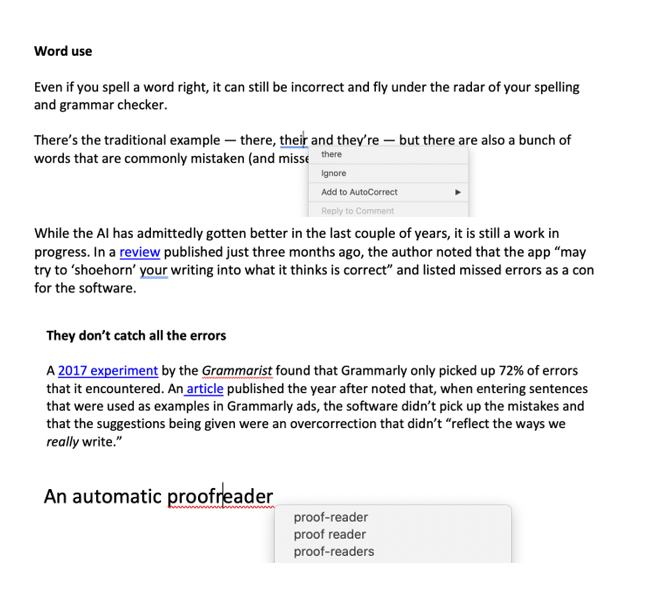 best proofreading software for word