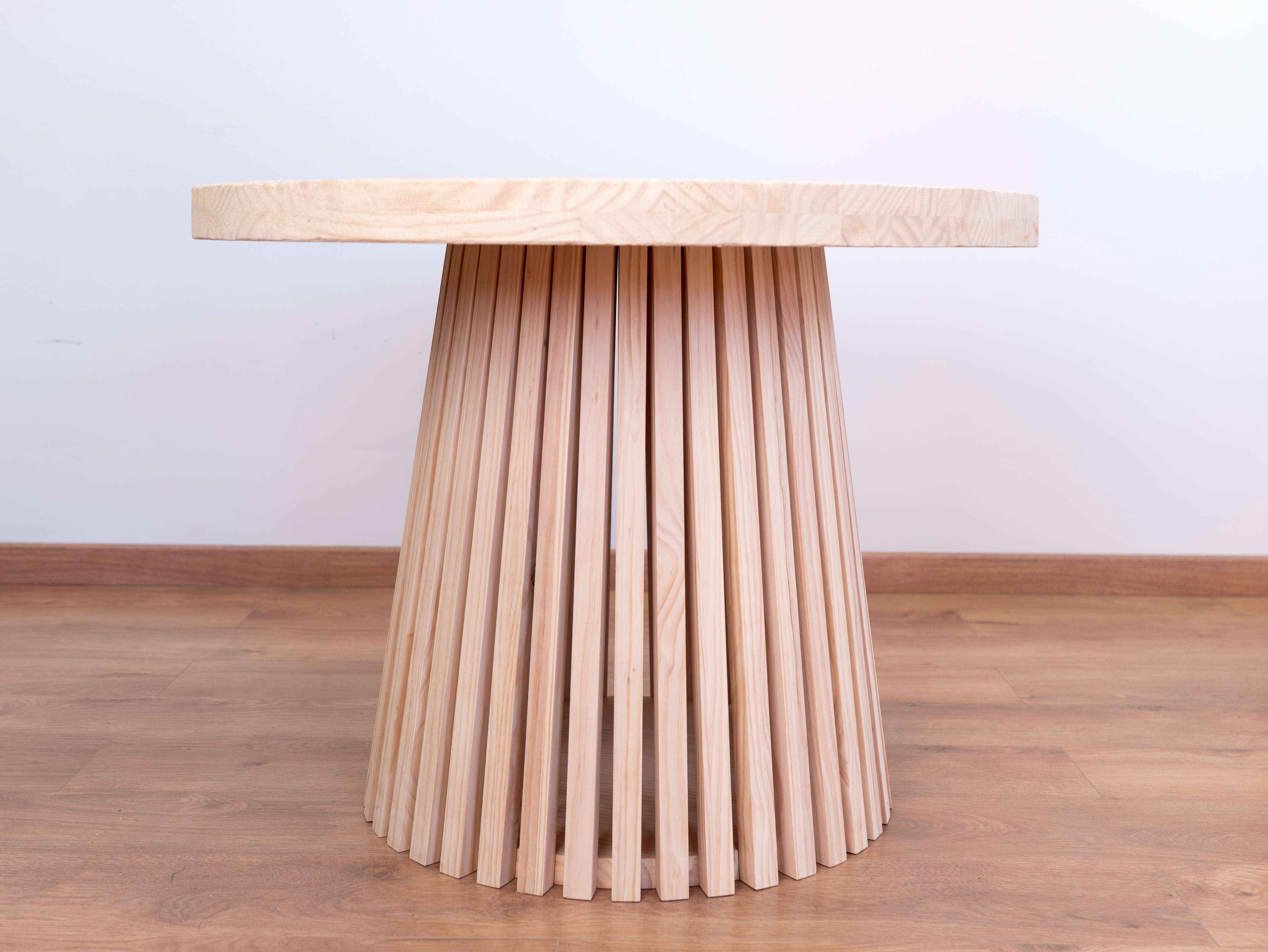 Mesa redonda textura