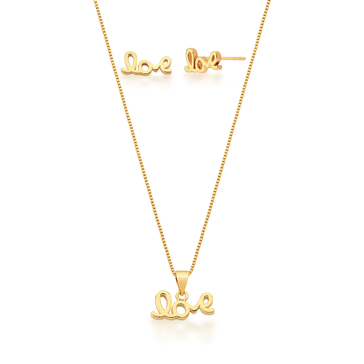 CONJUNTO ESCRITO LOVE