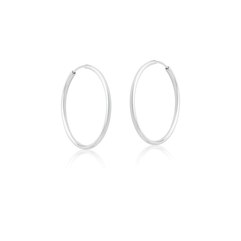 ARGOLA DE PRATA LISA