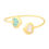Miniatura: PULSEIRA BRACELETE FRAGMENTOS COM PEDRAS NATURAIS