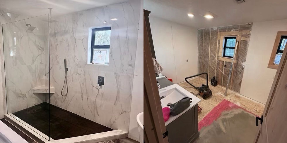 New Master Bath Install
