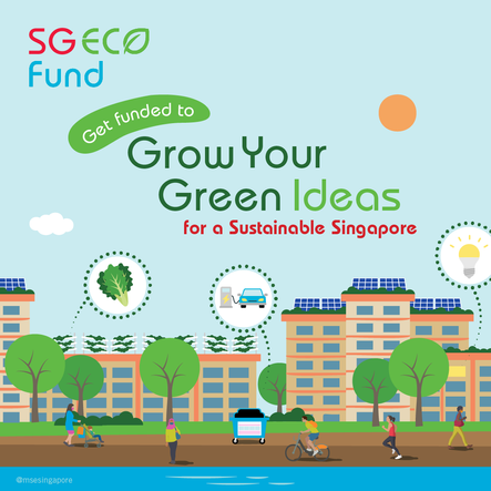 SG Eco fund branding and collaterals design