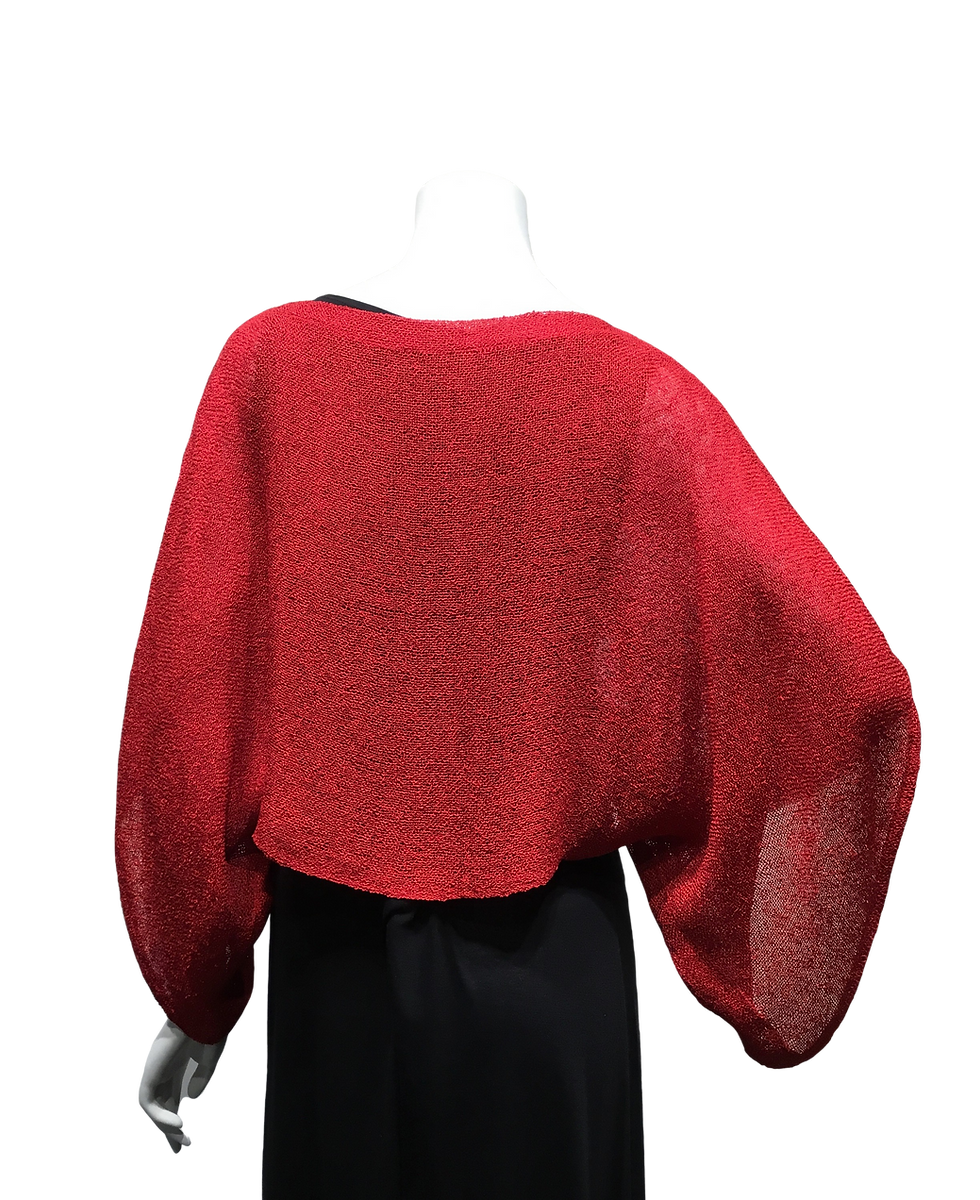 Thumbnail: Red Handwoven Sweater
