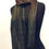 Thumbnail: Rust, salsa, sage green and black handwoven ribbon scarf