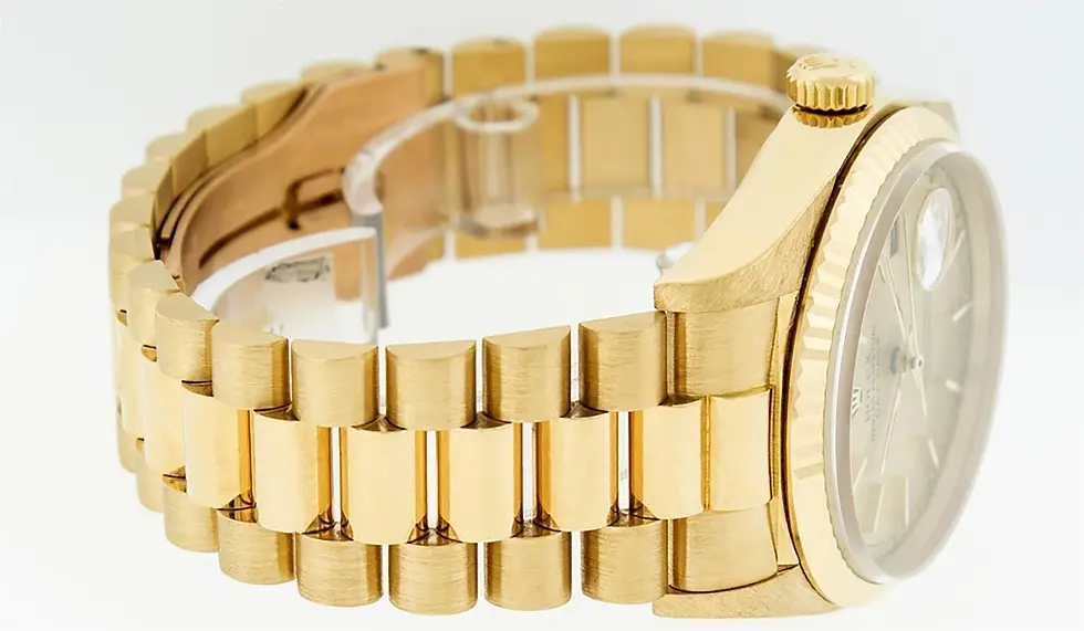 Thumbnail: Preowned Rolex Day-Date President 18K Gold
